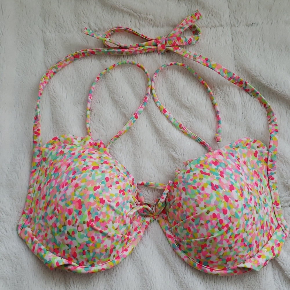 Victoria's Secret Bikini Top Multicolor